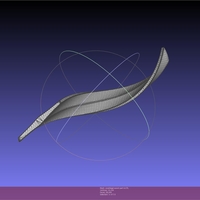 Fate Grand Order Ereshkigal Sword Printable Assembly - Thumbnail 1