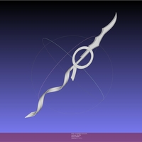 Fate Grand Order Ereshkigal Sword Printable Assembly - Thumbnail 7