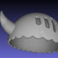 Small Seven Deadly Sins King Helbram Helmet 3D Printing 540933