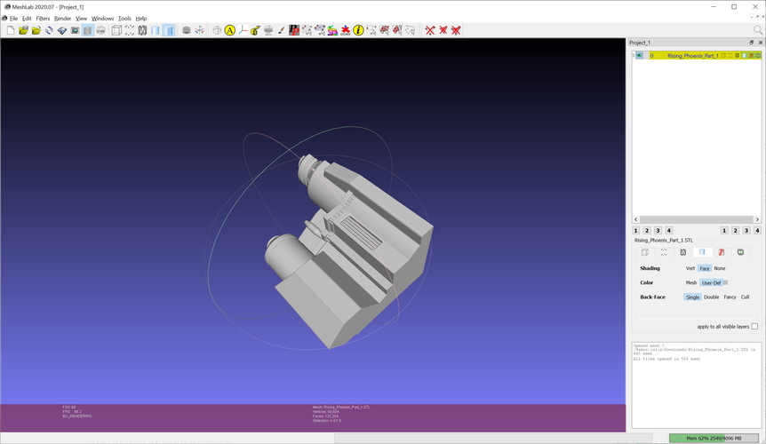 Star Wars Mandalorian Rising Phoenix Jetpack Parts 3D Print 540941