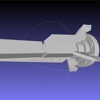 RWBY Weiss Rapier Myrtenaster Printable Assembly - Thumbnail 2