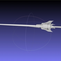 RWBY Weiss Rapier Myrtenaster Printable Assembly - Thumbnail 4