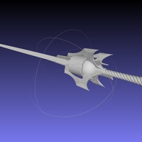 RWBY Weiss Rapier Myrtenaster Printable Assembly - Thumbnail 5