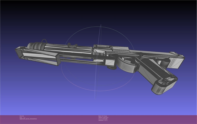 Star Wars DC15 Clone Trooper Blaster 3D Print 541001