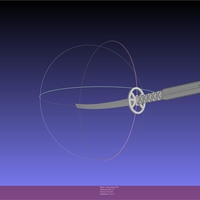 Bleach Kuchiki Rukia Sword Printable Assembly - Thumbnail 3