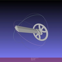 Bleach Kuchiki Rukia Sword Printable Assembly - Thumbnail 6