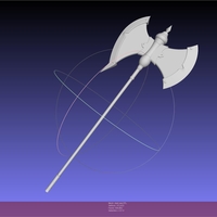 Frieren Stark Axe Printable Model - Thumbnail 5