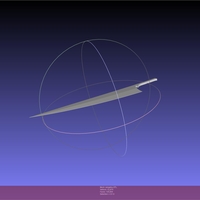 Bleach Ichigo Zangetsu Shikai Sword - Thumbnail 2