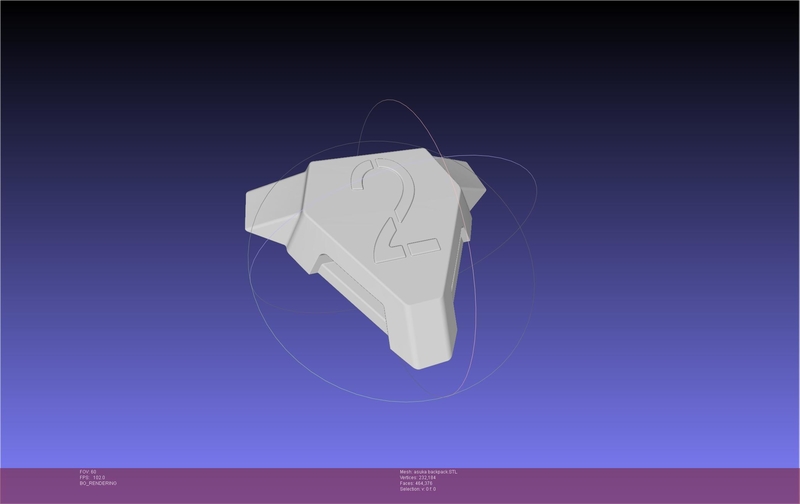 Evangelion Asuka Original Unit 2 Backpack