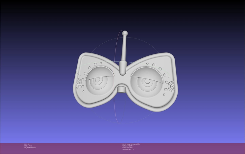 Zelda Purah Headgear Printable Model