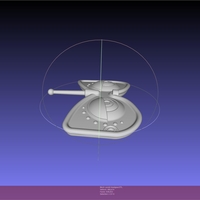 Zelda Purah Headgear Printable Model - Thumbnail 3