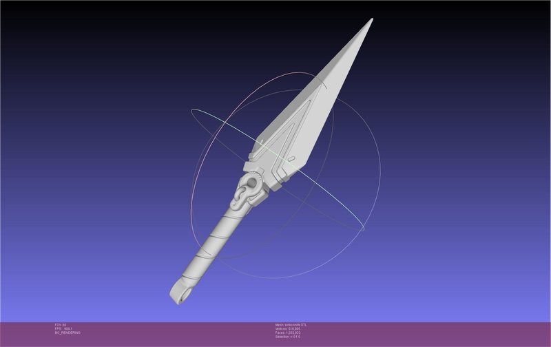 Overwatch Kiriko Throwing Knife