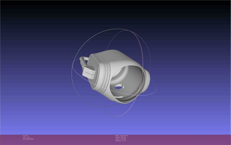 Doctor Who Cyberman Helmet 3D Print 541144