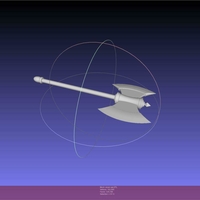 Frieren Eisen Axe Printable Model - Thumbnail 2