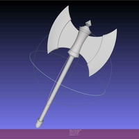 Frieren Eisen Axe Printable Model - Thumbnail 3