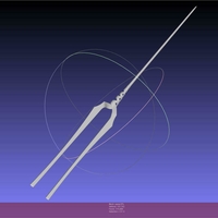 Small Evangelion Spear Of Longinus Assembly 3D Printing 541180