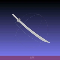 Dr Stone Katana Printable Assembly - Thumbnail 5