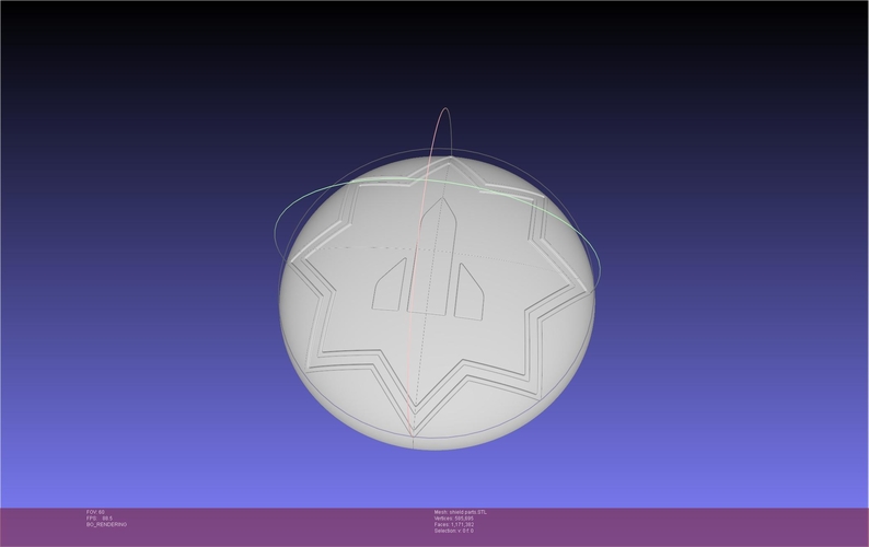 Dr Stone Kohaku Shield Update Printable Model 3D Print 541196