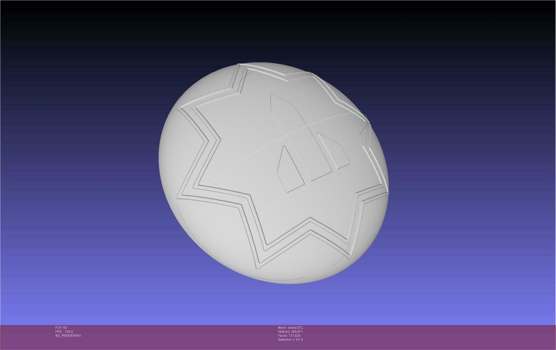 Dr Stone Kohaku Shield Update Printable Model