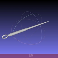 Spy x Family Yor Forger Dagger Printable Model - Thumbnail 4