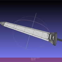 Sword Art Online Kirito ALO Spriggin Broadsword - Thumbnail 2