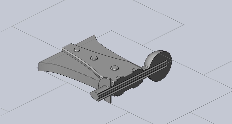 3D Printed How To Train Your Dragon Astrid Battle Axe Printable ...