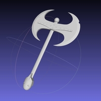 How To Train Your Dragon Astrid Battle Axe Printable Assembly - Thumbnail 5