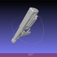 Halo ODST Socom Pistol Basic Model - Thumbnail 1