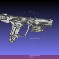 Halo ODST Socom Pistol Basic Model - Thumbnail 2