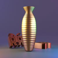 Linear vase - Thumbnail 2