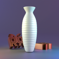 Linear vase - Thumbnail 5