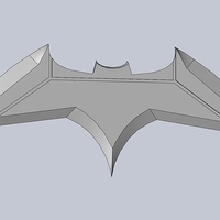 Small Basic Batman Batarang 3D Printing 541323