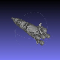 Saturn V Basic Miniature - Thumbnail 1