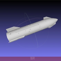 Space X Starship SN20 Printable Model - Thumbnail 4