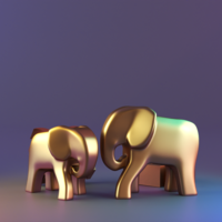 Elephant minimal decor - Thumbnail 2
