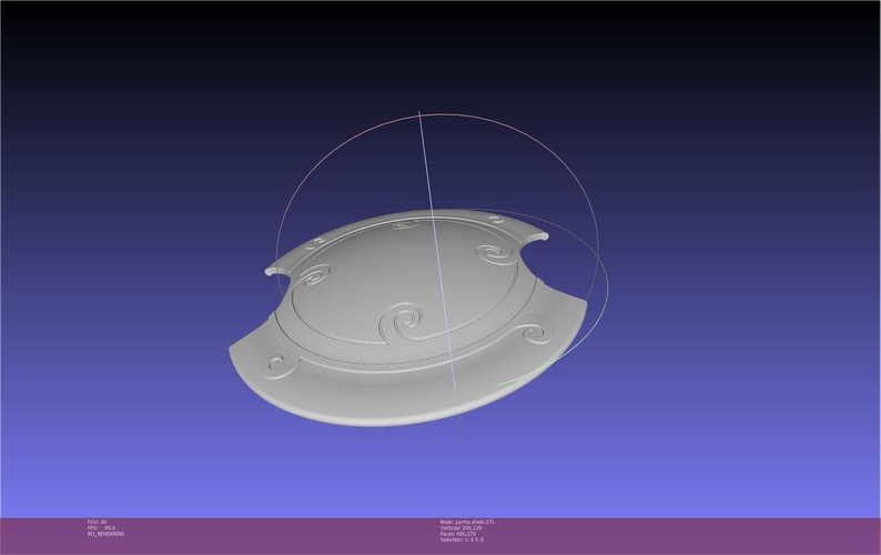 RWBY Pyrrha Nikos Shield Printable Assembly 3D Print 541348