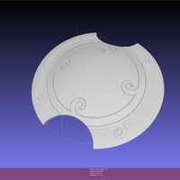 Small RWBY Pyrrha Nikos Shield Printable Assembly 3D Printing 541349