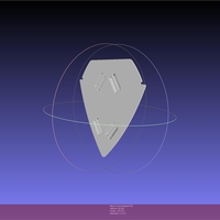 Evangelion Rei Unit 0 Backpack Printable Model - Thumbnail 1