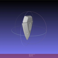 Evangelion Rei Unit 0 Backpack Printable Model - Thumbnail 4