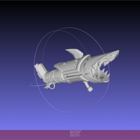 League Of Legends Jinx Fishbone Printable Assembly - Thumbnail 3