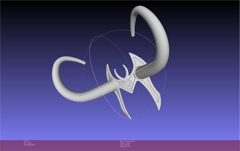 Marvel Lady Loki Mask Printable Assembly