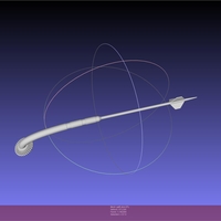 Star Wars Boba Fett Gaffi Stick Printable Assembly - Thumbnail 3