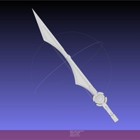 Small RWBY Penny Floating Array Sword Printable Assembly 3D Printing 541390