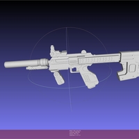 Halo ODST SMG Basic Model - Thumbnail 2