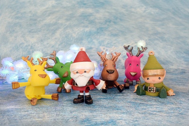 Articulated Christmas Toys