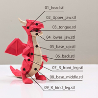  Low Poly Dragon Puzzle  - Thumbnail 6