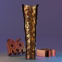 patterned vase - Thumbnail 4