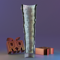 patterned vase - Thumbnail 5