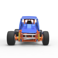 Vintage Northeast Dirt Modified stock car 1:25 - Thumbnail 7