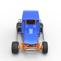 Vintage Northeast Dirt Modified stock car 1:25 - Thumbnail 8